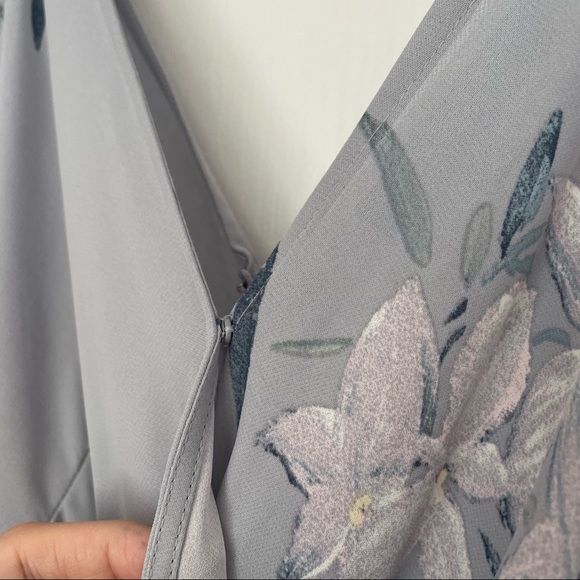 Dynamite Cold Shoulder Wrap Dress - Picture 7 of 9